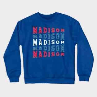 NATIONAL TEXT ART USA MADISON Crewneck Sweatshirt